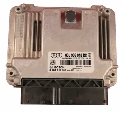 Блок управления 03L906018RC audi q3 2.0tdi 0281019398