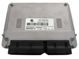 Блок управления ECU 5WP44204 10 ecu skoda fabia 1.4 047906033