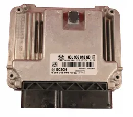 0281016993 блок управления ECU Volkswagen PASSAT B7 2010