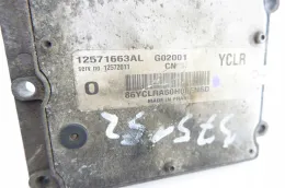 12571663AL блок управления ECU Opel Vectra C 2002