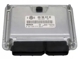 Блок управления ECU 038906019AD ecu vag 1.9 tdi 0281010212