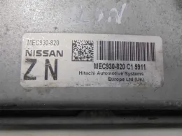 Блок управління MEC930-820 nissan note 1.6 16v