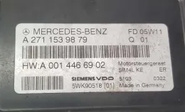 Блок керування двигуном A2710105344 mercedes c w203 1.8 kom