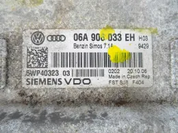 Блок керування двигуном 5WP40323 03 audi 06a906033eh 5wp4032303