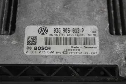 Блок управління двигуном 03G906013P ibiza iv 6j 1.9 tdi 0281015600