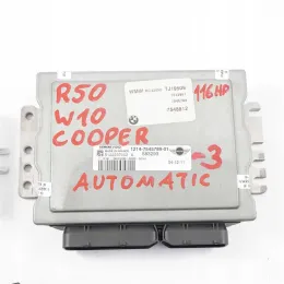 Блок управления двигателем 7545789-1 mini r50 w10 116hp ecu 7545789