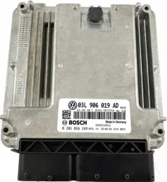 Блок управления ECU 03L906019AD ecu vw passat 0281016249