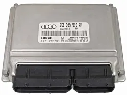 Блок управления ECU 0261207941 ecu audi a4 1.8 t 8e0909518ah - фото