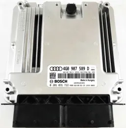 Блок управления ECU 4G0907589D ecu audi a6 3.0 tdi 0281031722