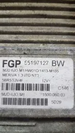 55197127 блок управления ECU Opel Meriva A 2004