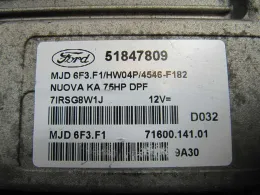 Блок управління 71600.141.01 ford ka 1.3 51847809 - - - mjd6f3.f1