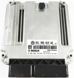 Блок управления ECU 03L906019AQ ecu vw t5 2.0 0281016272