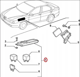 Блок управления 60665714 alfa romeo 166