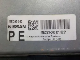 Блок управління MEC93-060PE nissan note mec93-060 pe