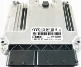 Блок управления ECU 0261S05870 ecu audi 1.8 8k1907115m