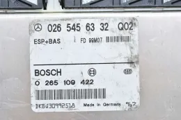 Блок управления 0265109422 mercedes w210 0265456332 q02