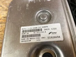 Блок управления двигателем 51926694 ecu alfa romeo mito 1.4