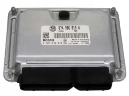 Блок управления ECU 0281010078 ecu vw t4 2.5 tdi 074906018n - фото