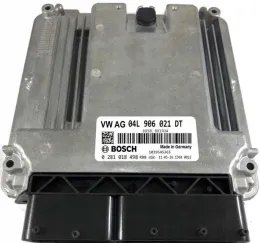 Блок управления ECU 04L906021DT ecu vw golf 7 2.0 0281018498