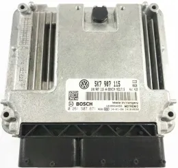 Блок управления ECU 0261S07671 ecu vw golf 2.0 5k7907115