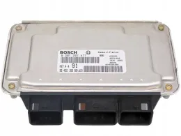 Блок управління ECU 0281207477 ecu peugeot 206 1.6 9643218980