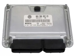 Блок управления ECU 06A906032KD ecu vw bora 1.8 t 0261207646