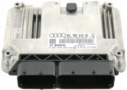 Блок управления ECU 0281019893 ecu audi a4 2.0tdi 03l906018sn