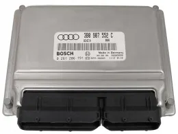 Блок управления ECU 0261206191 ecu audi a3 s3 8l 3b0907552c