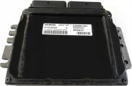 Блок управления ECU 8200061281 ecu clio s110130334a