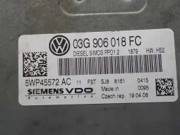 5WP45572AC блок управления ECU Volkswagen Golf V 2003