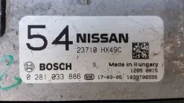 Блок керування двигуном 23710-HX49C nissan qashqai ii j11 1.6 dci