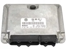 0281001743 блок управления ECU Volkswagen Caddy 2004