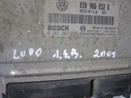 Блок управления 030906032R vw lupo 1.4 01r 0261207203