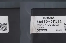 Блок управления кондиционера 88650-0F111 toyota verso 09-18