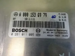 Блок керування двигуном 12104363802 mercedes w203 2.1 cdi a0001536979