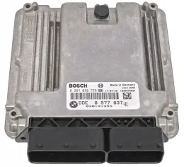 Блок управления ECU DDE8577837 ecu bmw 3.0 d 0281030739