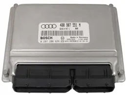 Блок управления ECU 4B0907551M ecu audi a6 c5 2.7t 0261206636