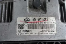 Блок управления двигателем 07K906055C vw beetle 2.5ecu