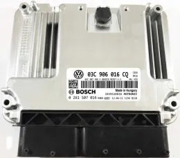 Блок управления ECU 0261S07016 ecu vw tiguan 1.4 03c906016cq