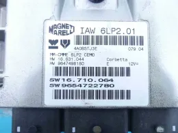 Блок управления IAW 6LP.01 peugeot 307 9654722780 1.4 16v