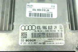 Блок управления 0281019007 audi q5 8r 2.0 tdi 03l906018jn