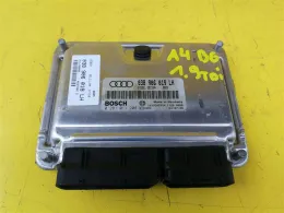 Блок управления двигателем 0281011208 audi a4 b6 038906019lh