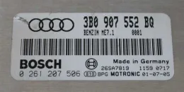 Блок керування двигуном 3B0907552BQ audi 0261207506