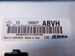 Блок управления двигателем 12659377 ABVH opel mokka ecu 1.4t