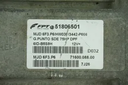 Блок управління двигуном MJD6F3.P6 fiat grande punto 1.3mjt 51806501