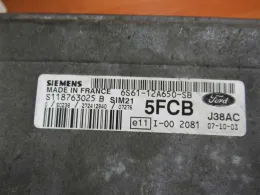 Блок управління 6S61-12A650-SB ford fiesta mk6 1,3 8v s118763025b 6s6t-10849-af