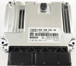 Блок управления ECU 03G906021AA audi ecu 0281012262 immo off