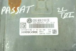 Блок управления двигателем 5WP45610 AE vw passat b6 2.0 tdi 03g906018ce 5wp45610ae