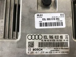 Блок управления 0281017838 audi q5 2.0 cglb 03l906018mq