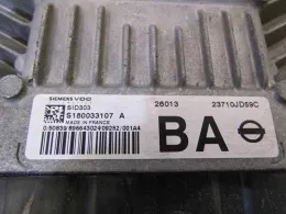 S180033107 блок управління ECU Nissan Qashqai 2008